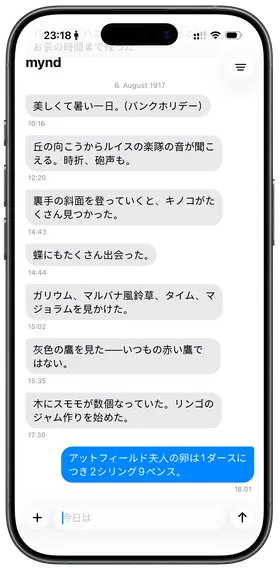 独り言であり、創作でもある。